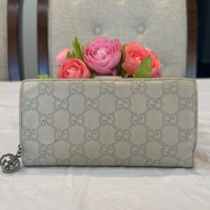 Authentic Gucci Beige Guccisima Wallet
